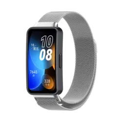 بند فلزی Milanese مناسب مچ بند هوشمند هوآوی مدل Huawei Band 8