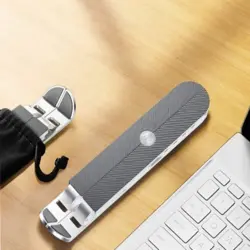 استند نگهدارنده تاشو لپ تاپ اورجینال اچ پی مدل HP ZJ10 Portable Foldable Aluminium Laptop Stand