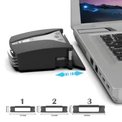 خنک کننده مکشی نسل 6 IETS مدل (IETS 202UB  vacuum cooler 6th gen. USB power (display version