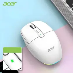 موس ایسر سایلنت بلوتوث وایرلس شارژی مدل Acer OMR216 bluetooth/dongle dual mode RGB