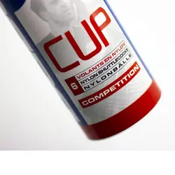 توپ بدمینتون بابولات مدل COMPETITION  CUP بسته 6 عددی (اصل) | Babolat competition cup 6-Pack