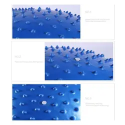 توپ بدنسازی جورکس مدل MASSAGE GYM BALL قطر 65 سانتیمتر