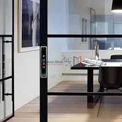 درب ضد حریق با شیشه دید 180 CM