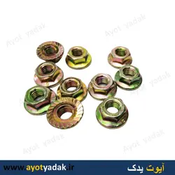 مهره چپگرد فن پراید (بسته 50 عددی)-ارسال رایگان-گارانتی شش ماه-قیمت عمده