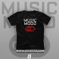 تیشرت Mood: Good Food, Good Music #7