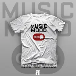تیشرت Mood: Good Food, Good Music #7