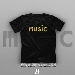 تیشرت Logo Art: Music #4
