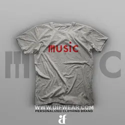 تیشرت Logo Art: Music #4