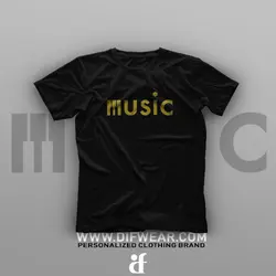 تیشرت Logo Art: Music #4