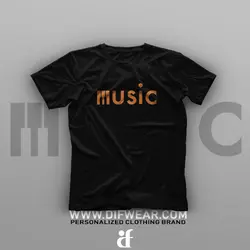 تیشرت Logo Art: Music #4