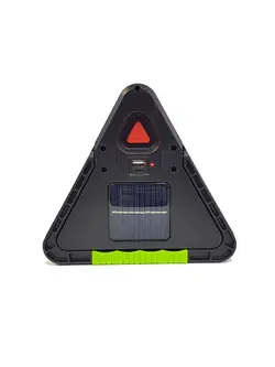 چراغ  خطر مثلثی شارژی مدل HS-8018 | به همراه ویدئو محصول