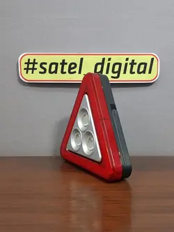 چراغ  خطر مثلثی شارژی مدل HS-8018 | به همراه ویدئو محصول