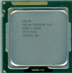پردازنده مرکزی اینتل مدل Intel Pentium G620 (تری)