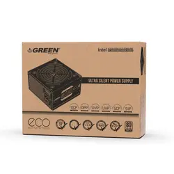 منبع تغذیه گرین GP550A-ECO در حد نو