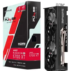 کارت گرافیک سافایر  Sapphire PULSE RX 5700 XT 8G درحد نو
