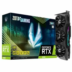کارت گرافیک مدل RTX 3080 ZOTAC Gaming 10G GDDR6 در حد نو