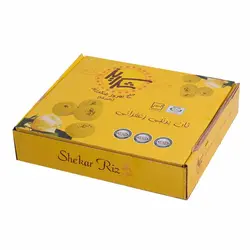 نان برنجی زعفرانی نباتی