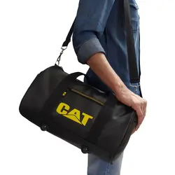 ساک ورزشی استوانه ای چرم مدل SH1025