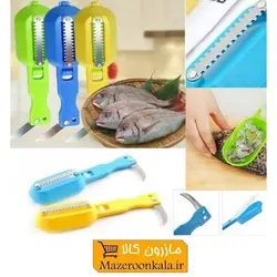 ابزار پولک و فلس گیر ماهی با چاقو تاشو HCG-025