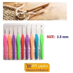میل قلاب بافی Crochet ژله ای سایز  هوک 3.5 میلیمتر HHN-007