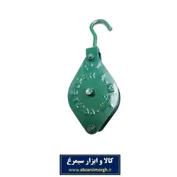 قرقره بالابر ساختمانی معمولی گلها ۱۰ سانتی سبز SGR-001