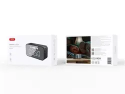 اسپیکر بلوتوث و ساعت دیجیتال ایکس او XO-F41 Bluetooth Mirror Clock Bluetooth Radio Speaker