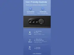 ساندبار و اسپیکر بلوتوثی بیسوس Baseus AeQur DS10 Sound Positioning Acoustics A20054402111