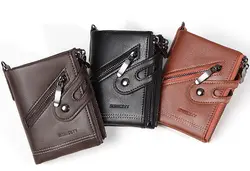 کیف پول مردانه سانی ستی SUNICETI RFID anti-theft men's leather wallet S3021