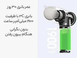 ماساژور تفنگی  عمیق شیائومی Xiaomi Mijia Mini Fascia Gun 2C MJJMQ03YM