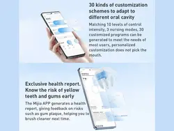 مسواک برقی هوشمند شارژی شیائومی xiaomi electric toothbrush T501 Mijia sonic