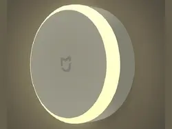 چراغ خواب دیواری لمسی هوشمند شیائومی دارای سنسور تشخیص نور Xiaomi Mijia Plug-in Wall Mini LED Night Light MJYD04YL