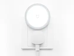 چراغ خواب دیواری لمسی هوشمند شیائومی دارای سنسور تشخیص نور Xiaomi Mijia Plug-in Wall Mini LED Night Light MJYD04YL