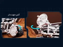 لگو اسباب بازی مریخ نورد شیائومی Xiaomi ONEBOT OBZRHC85CN Static Version of Zhurong Building Block Mars Rover