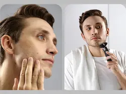 ریش تراش شارژی میسون Jifeng Speed ​​Net Electric Shaver Mason PS8203