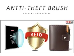 کیف پول و جاکارتی مردانه کوچک سانی ستی SUNICETY S3064 Men's Leather Short Wallet Card Holder