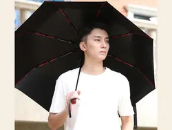 چتر اتوماتیک تاشو زنانه و مردانه automatic umbrella sun protection folding vinyl sun umbrella