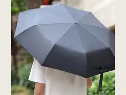 چتر اتوماتیک تاشو زنانه و مردانه automatic umbrella sun protection folding vinyl sun umbrella