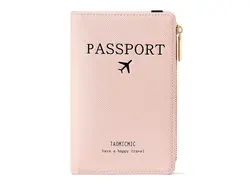 کیف پاسپورت و مدارک کش دار TAOMICMIC Y8644 PU Leather Passport Holder Wallet