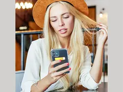 جا کارتی سیلیکونی آیفون 12 آها استایل AhaStyle PT133-A Card Holder Phone Magsafe Wallet