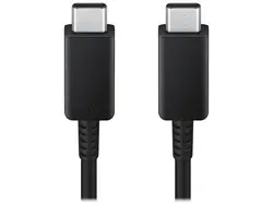 کابل سوپر فست شارژ دو سر تایپ سی اصلی سامسونگ Samsung 5A USB-C to USB-C Cable 1.8m EP-DX510JWEGUS