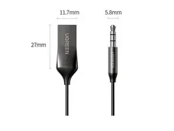 گیرنده صوتی بلوتوث یوگرین UGREEN CM309 70601 Bluetooth Audio Receiver