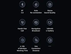 گیرنده خودرو بلوتوث یوسامز USAMS 3.5 DC Mini Car Wireless Audio Receiver US-SJ519
