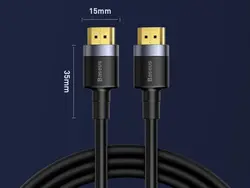 کابل اچ دی ام آی بیسوس Baseus Cafule 4KHDMI Cable 2M