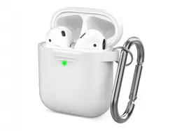 کاور ژله ای سیلیکونی قلاب دار ایرپاد AHA Style PT06 Silicone jelly Case Airpods 2/1