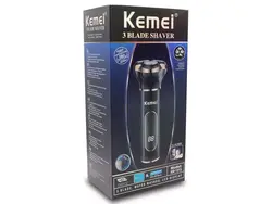 ریش تراش شارژی ضدآب کمی Kemei Rechargeable Facial Electric Shaver Km-1315