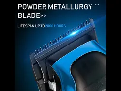 ماشین اصلاح موی سر و بدن حرفه‌ای شارژی کمی Kemei KM-1763 Hair Clippers Rechargeable Hair Trimmers For Salon