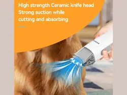 ست ابزار نظافت حیوانات خانگی شارژی کمی Kemei Pets Grooming Tools Set Electric km-cw2098