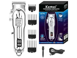 ماشین اصلاح موی سر و بدن شارژی کمی Kemei KM-803 Rechargeable Hair Clipper Electric Hair Cutting Machine