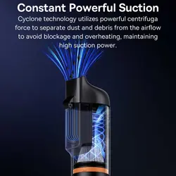 جارو شارژی قابل حمل بیسوس Baseus A5 Car Vacuum Cleaner C30459500111-00