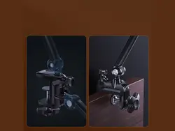 هولدر گوشی موبایل و تبلت قابل اتصال به لبه میز و تخت BONERUY P76 Adjustable Boom Arm Lazy Phone Holder